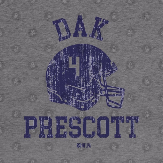 Dak Prescott Dallas Helmet Font by TodosRigatSot